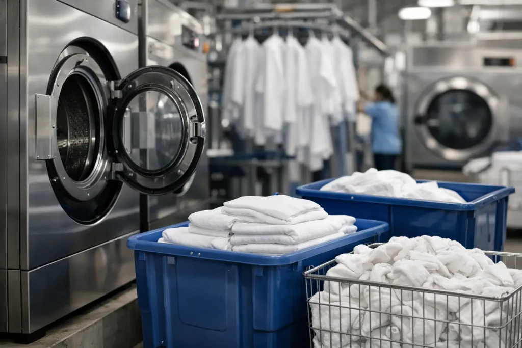 Choosing Industrial Laundry Solutions