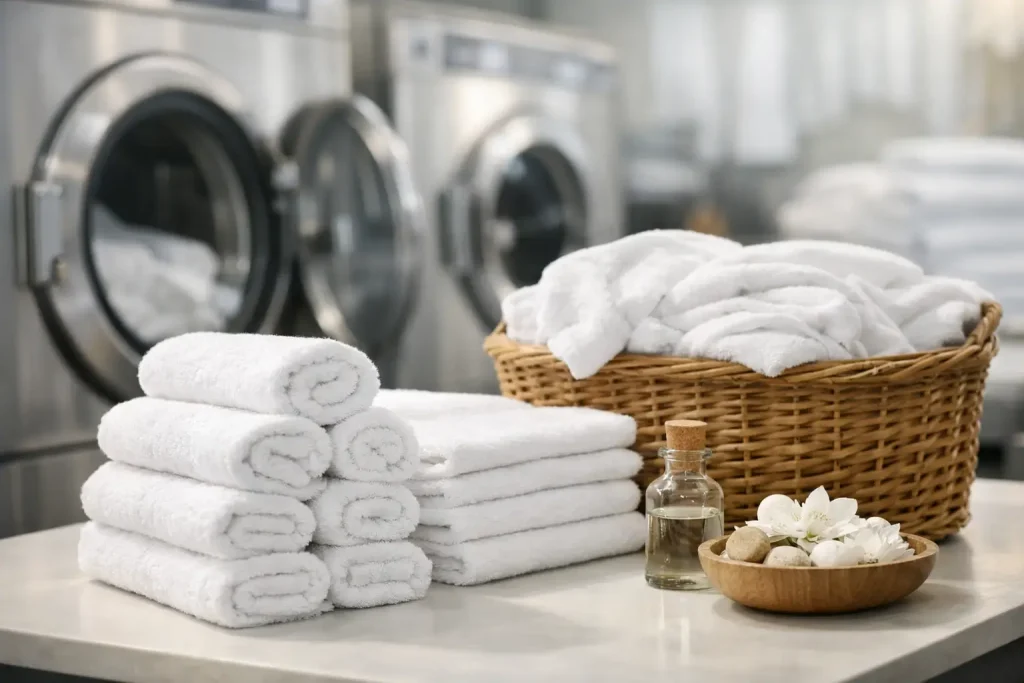 Spa Towel Laundry Services That Keep Up