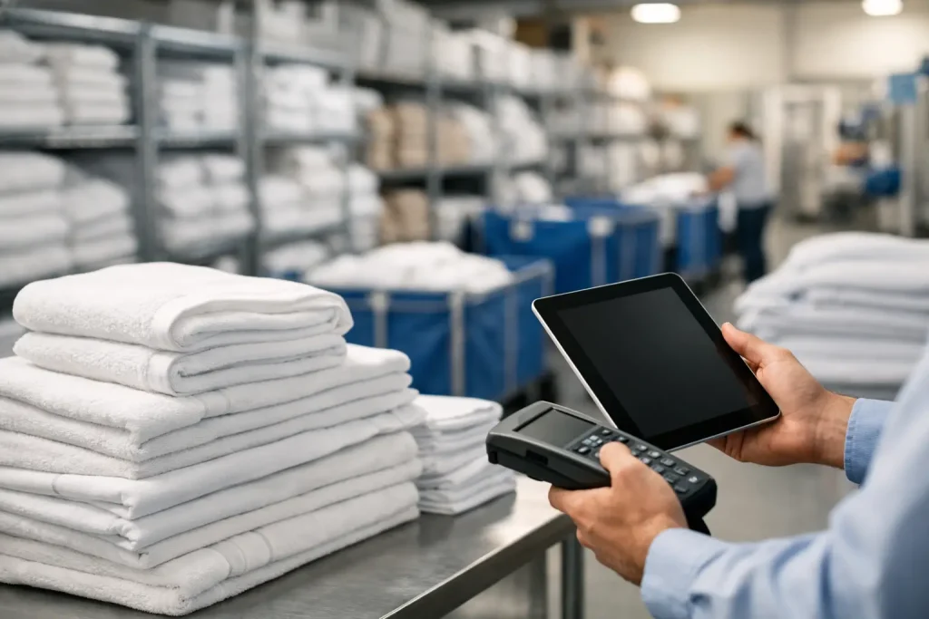 How to Manage Linen Inventory at Scale