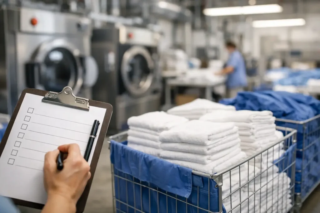 Industrial Laundry Provider Checklist