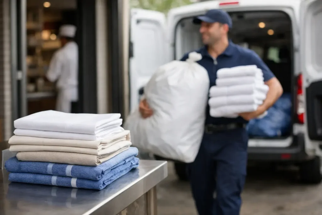 Reliable Linens Pickup Delivery for Restaurants