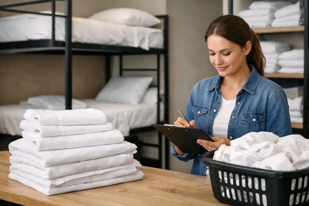 Hostel Linen Loss Reduction Example That Works