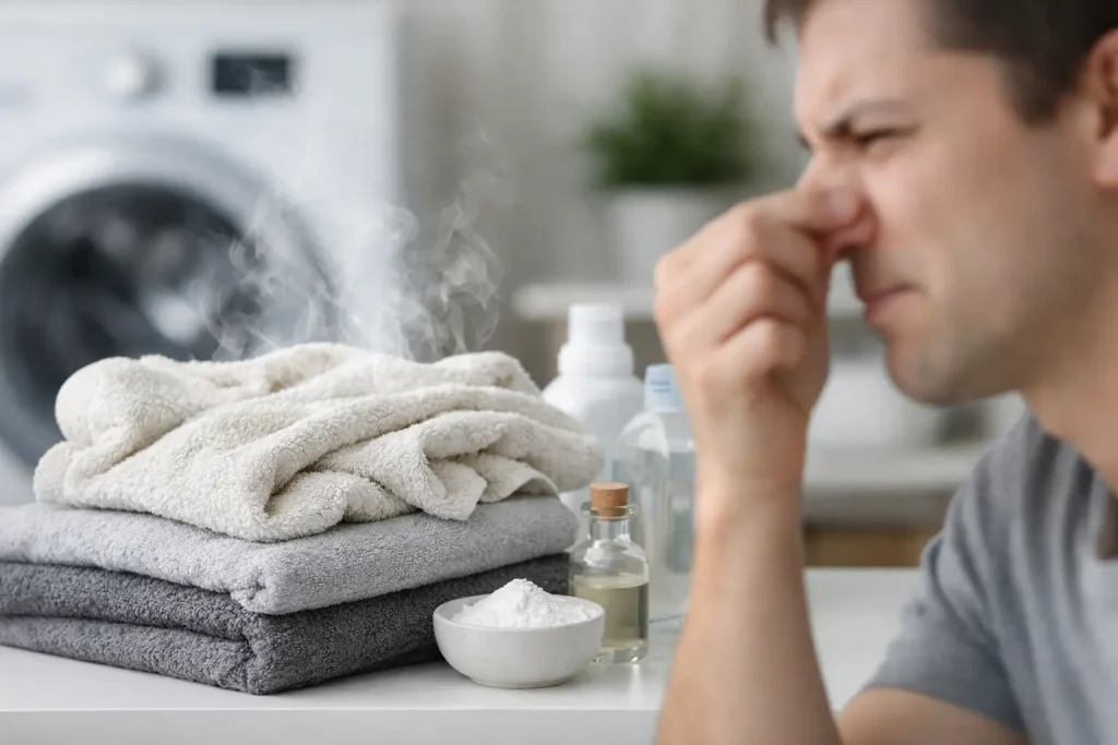 Why Do Towels Smell Sour? Causes and Fixes