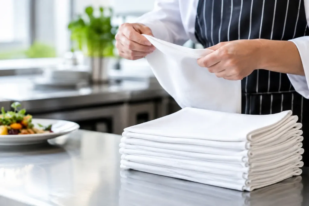 Restaurant Grease Prevention for Cleaner Linens